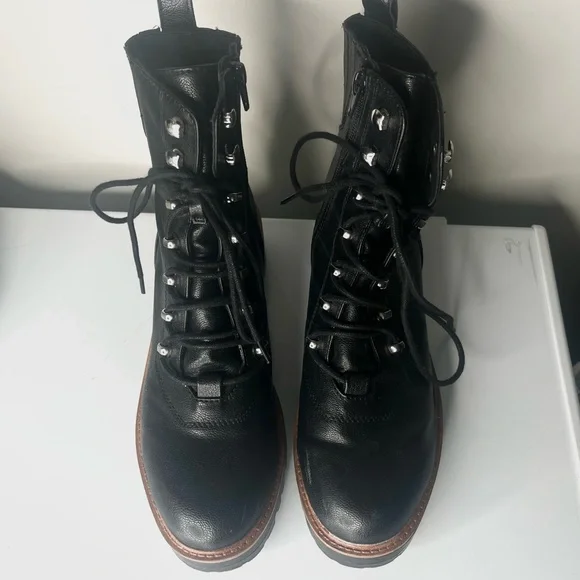 Nine West Ivani Combat Boots - Picture 3 of 4
